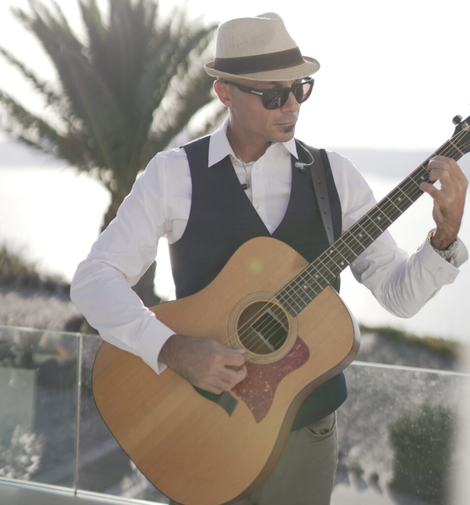 The Santorini Wedding Singer